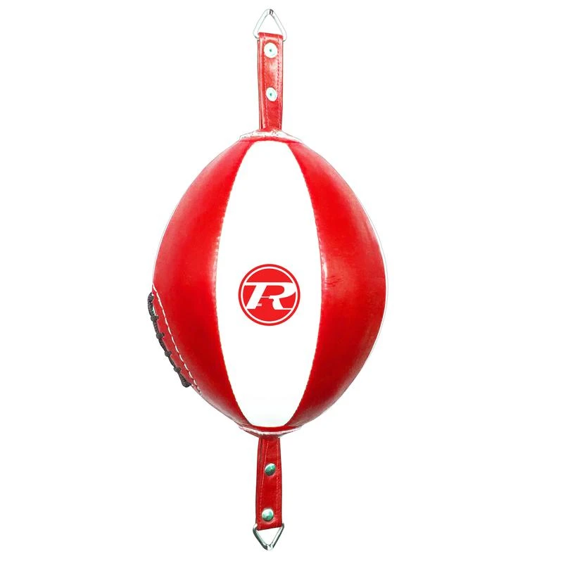 RINGSIDE SYNTHETIC LEATHER DELUXE FLOOR TO CEILING BALL RED / WHITE 1 RINGSIDE SYNTHETIC LEATHER DELUXE FLOOR TO CEILING BALL RED / WHITE