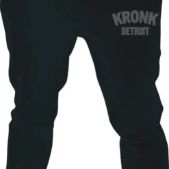 CLOTHING KRONK DETROIT JOGGERS REGULAR FIT BLACK
