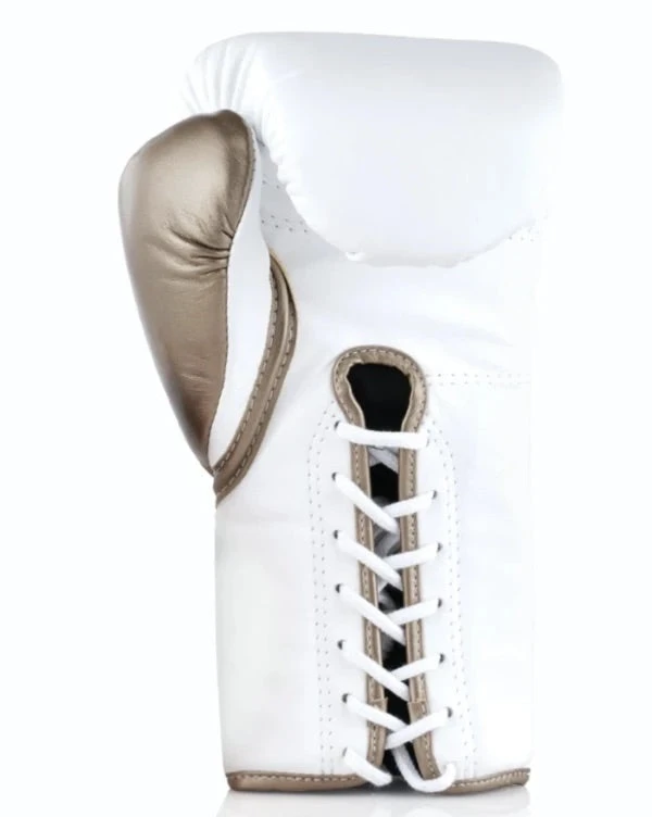 FLY-SUPERLACE TRAINING GLOVES - WHITE/MATT GOLD SENIOR GLOVES 3 FLY-SUPERLACE TRAINING GLOVES - WHITE/MATT GOLD SENIOR GLOVES