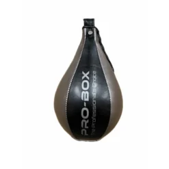 Champs Bxing CHAMP LEATHER HYBRID SPEEDBALL BLACK-GUNMETAL PUNCH BAGS