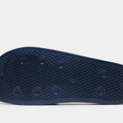 Adidas Originals Adilette Sliders In Blue And White 7 Adidas Originals Adilette Sliders In Blue And White