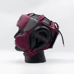 RINGSIDE-Pinnacle Series Cheek Head Guard Maroon/Black/Grey