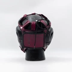 RINGSIDE-Pinnacle Series Cheek Head Guard Maroon/Black/Grey 3 RINGSIDE-Pinnacle Series Cheek Head Guard Maroon/Black/Grey