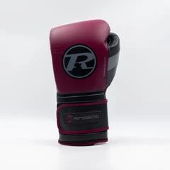 Ringside-Pinnacle Series Limited Edition Strap Glove Maroon/Black/Grey SENIOR GLOVES