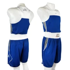 RIVAL-AMATEUR BLUE COMPETITION/TRAINING BOXING JERSEY CLOTHING