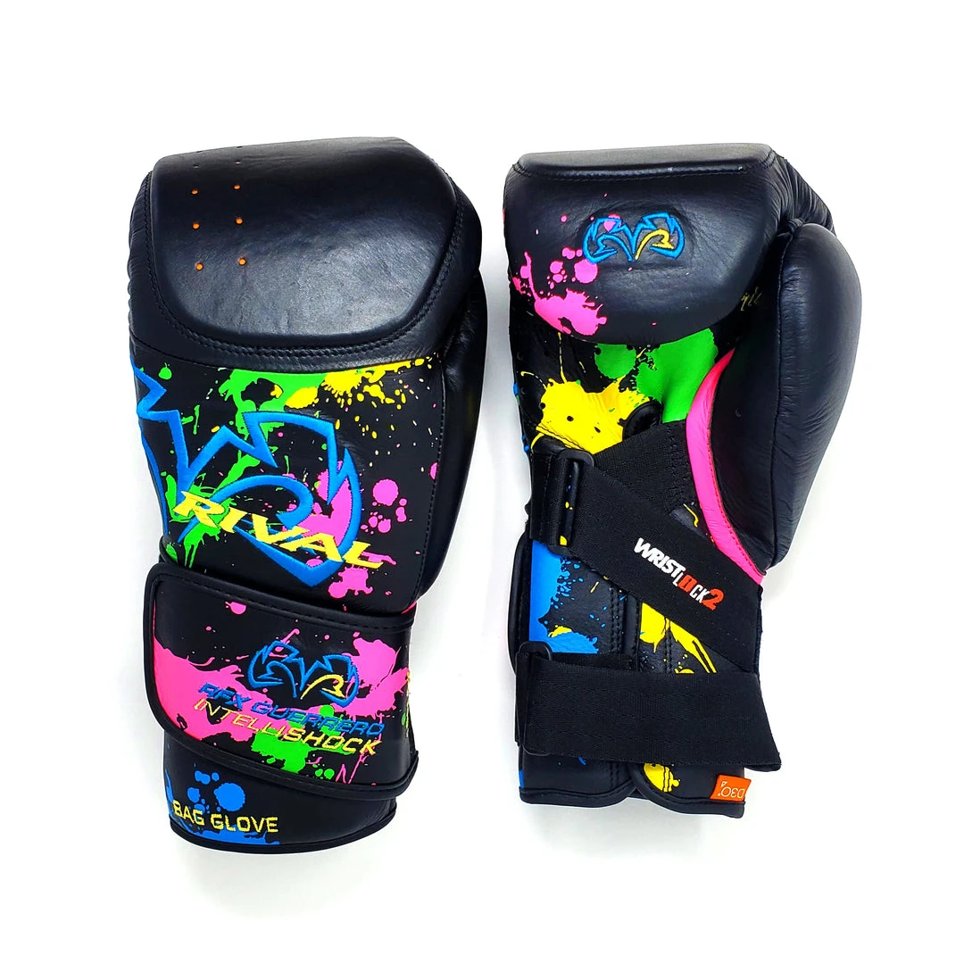 RIVAL RFX-GUERRERO INTELLI-SHOCK BAG GLOVES PAINT SPLASH EDITION 2 RIVAL RFX-GUERRERO INTELLI-SHOCK BAG GLOVES PAINT SPLASH EDITION