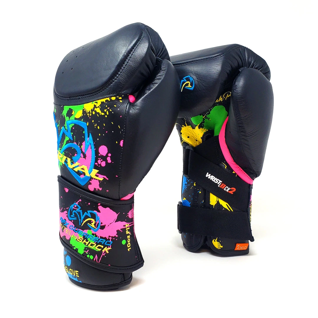 RIVAL RFX-GUERRERO INTELLI-SHOCK BAG GLOVES PAINT SPLASH EDITION 3 RIVAL RFX-GUERRERO INTELLI-SHOCK BAG GLOVES PAINT SPLASH EDITION