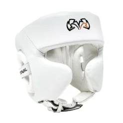 HEAD & GROIN GUARDS RIVAL RHG2 HYBRID HEADGEAR/WHITE