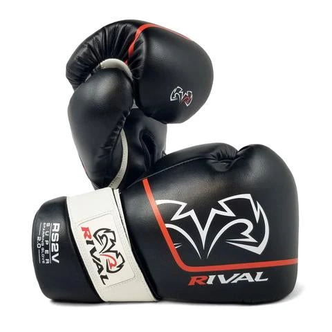 RIVAL-RS2V BLACK SUPER SPARRING GLOVES 2.0 1 RIVAL-RS2V BLACK SUPER SPARRING GLOVES 2.0