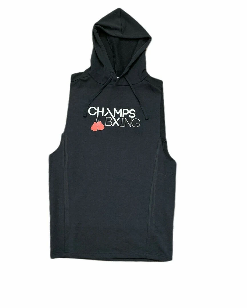 Champs Bxing Ltd CHAMPS BXING-Sleeveless Pullover Hoody Hoodie Sweater Sportswear CLOTHING 1 Champs Bxing Ltd CHAMPS BXING-Sleeveless Pullover Hoody Hoodie Sweater Sportswear CLOTHING