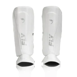 Champs Bxing Ltd MUAY THAI Fly Spectre MMA Shin Guards - White